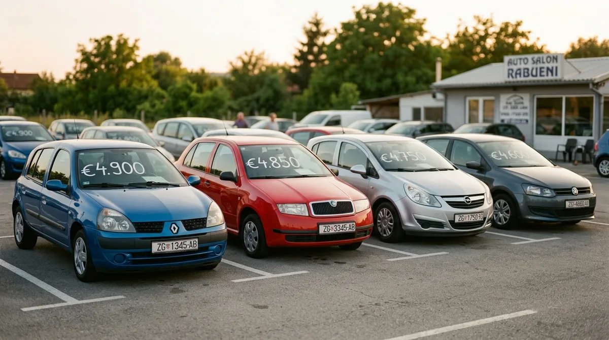 Najbolji rabljeni automobili do 5.000 eura u 2026: Top 10 izbora
