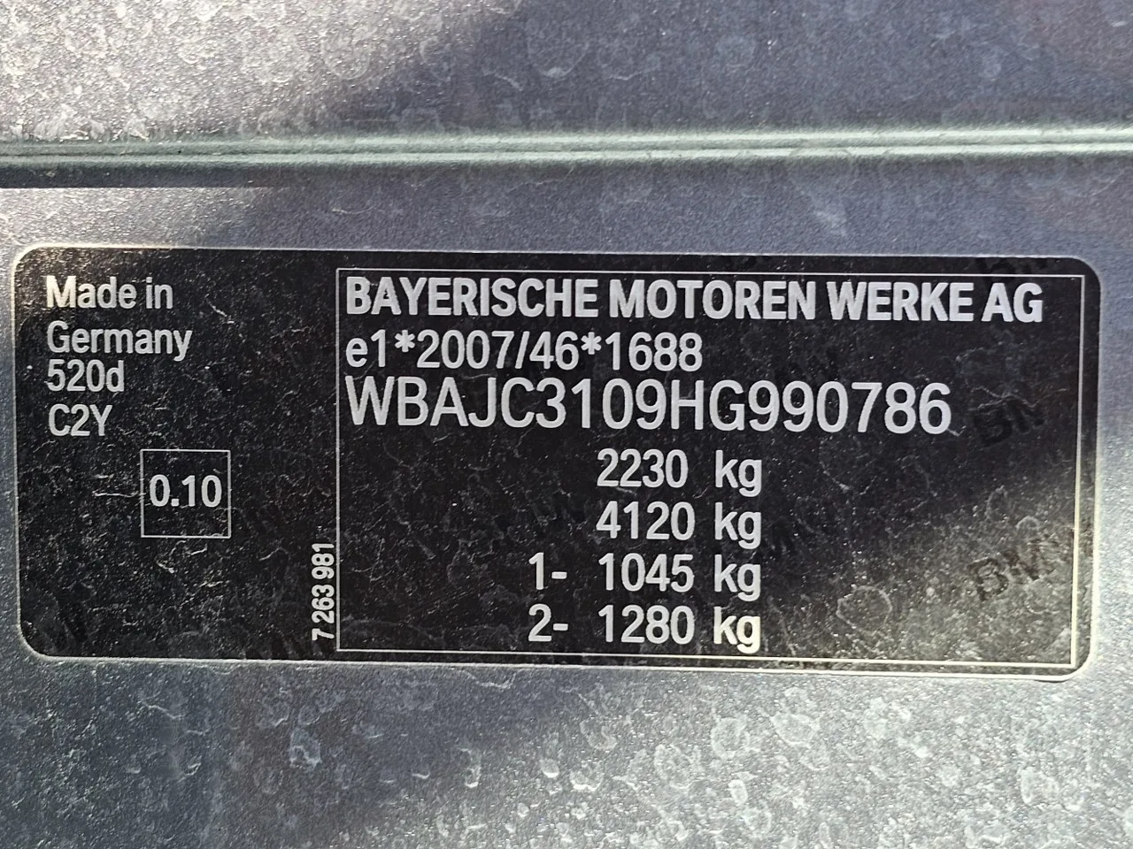 BMW Serija 5 2017 – fotografija 21