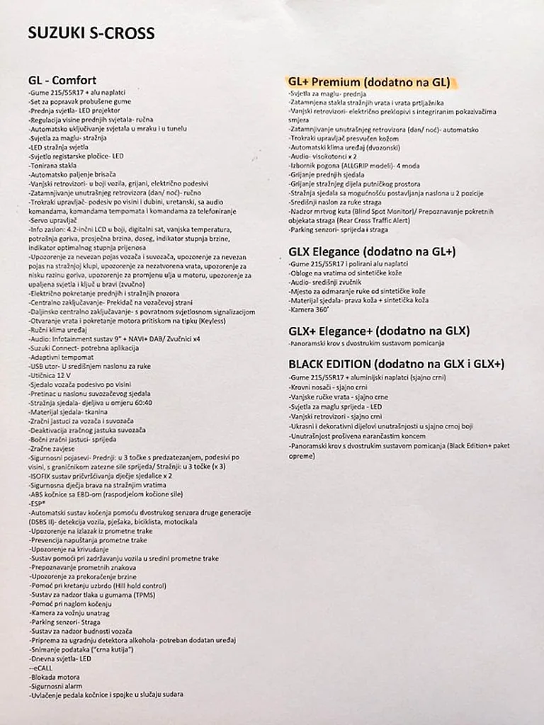 Suzuki S-Cross 2026: fotografija 19